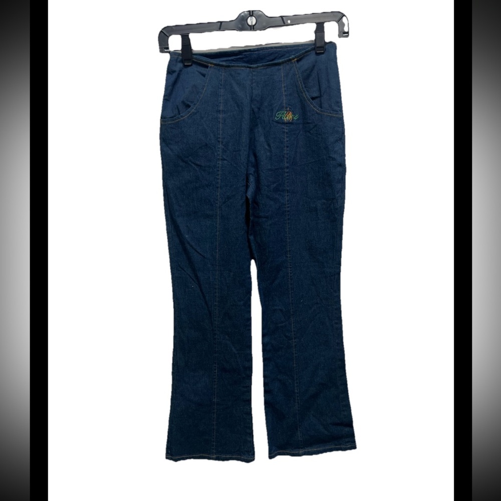 Johnny Blaze Flame Flare Leg Jeans